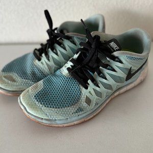 Nike Free Run Tiffany Blue Sneakers Size 7